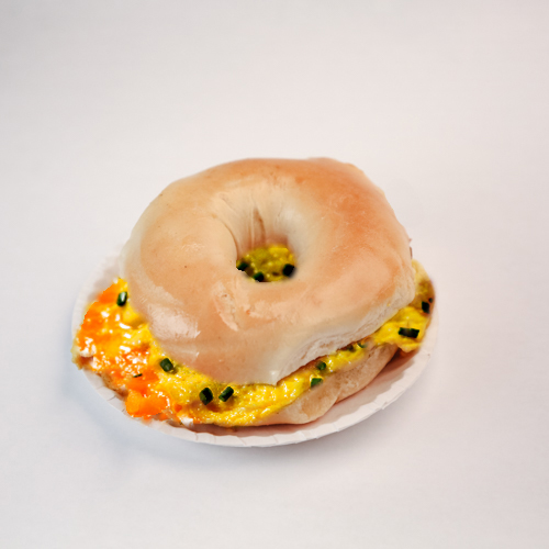 western omelet bagel